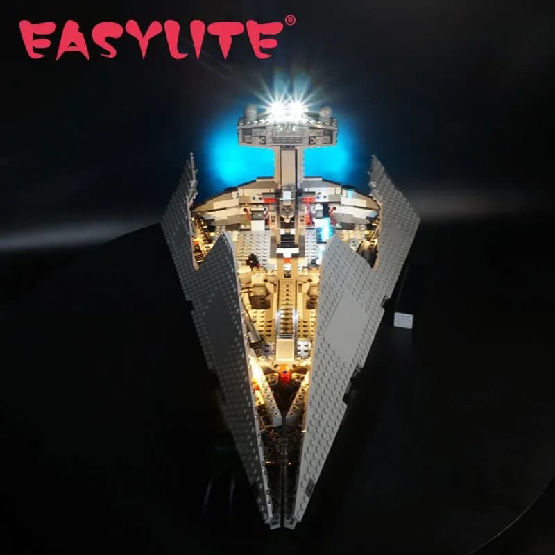 EASYLITE EASYLITE ensemble de lumière LED pour Star War le Super destructeur impérial 75055 blocs de jouets à monter soi-même non inclus modèle