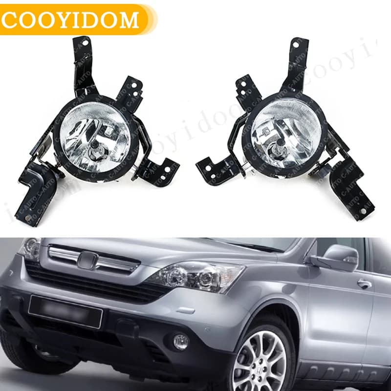 Feu antibrouillard pour pare-choc avant de voiture, pour Honda CRV 2007 2008 2009, numéro de pièce