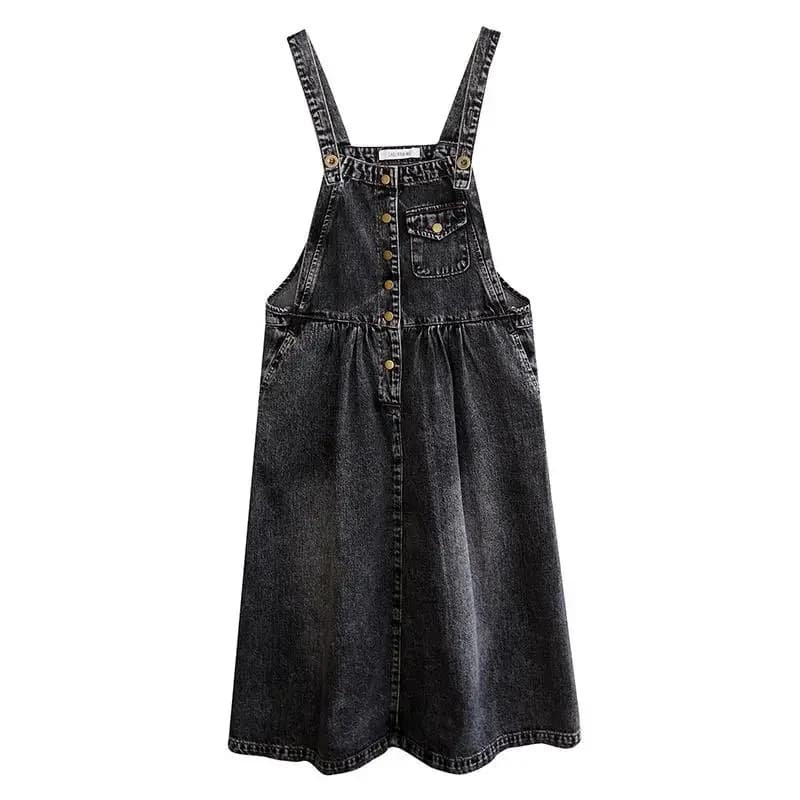 Robe en denim délavée à simple boutonnage pour femmes, vêtements pour femmes, longues robes de cow-boy décontractées, printemps, été, nouveau, 2025