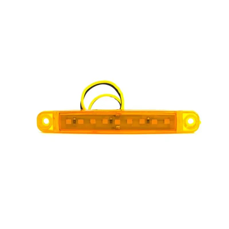 30 pièces 12V 24V 9 SMD LED marqueur latéral indicateur de frein lampe avertissement feu arrière dégagement voiture Bus UTE remorque camion camion caravane