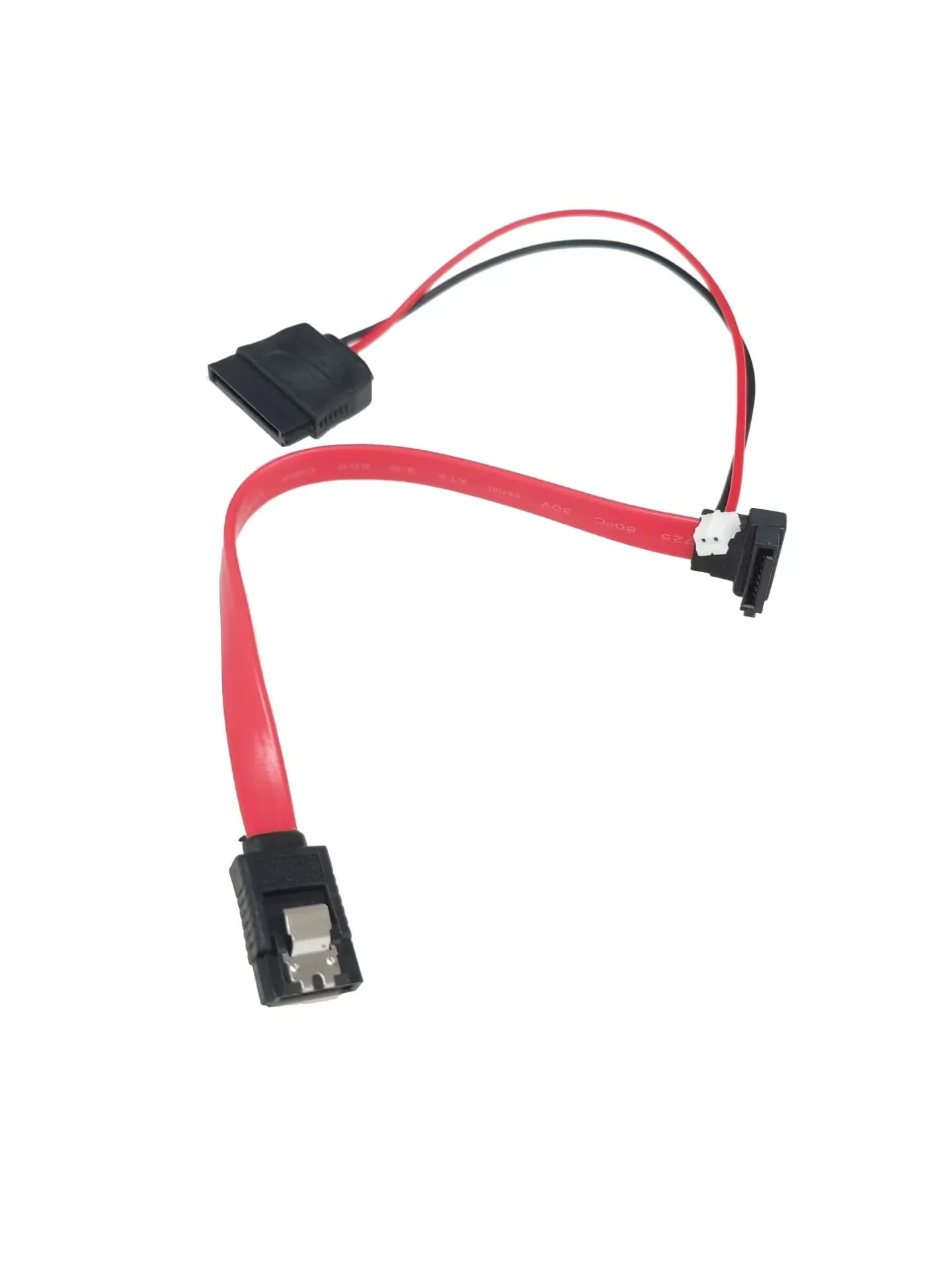 Câble de données 2 broches femelle vers SATA, 90 degrés, pour ordinateur PC, Mini boîtier hôte Chassiss, carte mère ITX, disque dur SSD HDD