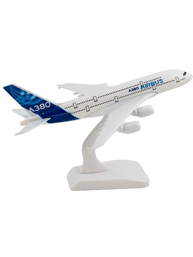 Maquette d'avion Airbus A380 en alliage, 20 cm, jouet, cadeau pour collection