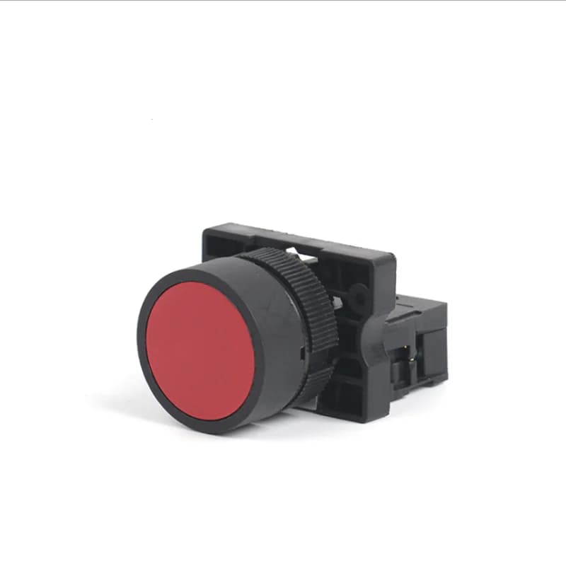 XB2-Ea31 Ea42 importation Zb2-be101c c 22mm InstantprincFlat Bouton Joli 1no 1nc 10A Auto Retour Power Starter Commutateur Rouge Vert