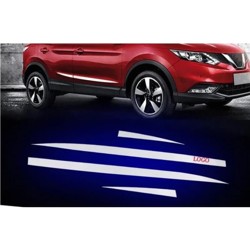 Garniture de moulage de carrosserie de porte latérale, ligne de couverture, protecteur de garniture, accessoires de protection pour Nissan Qashqai J11, 2016, 2017, 2018, 2019