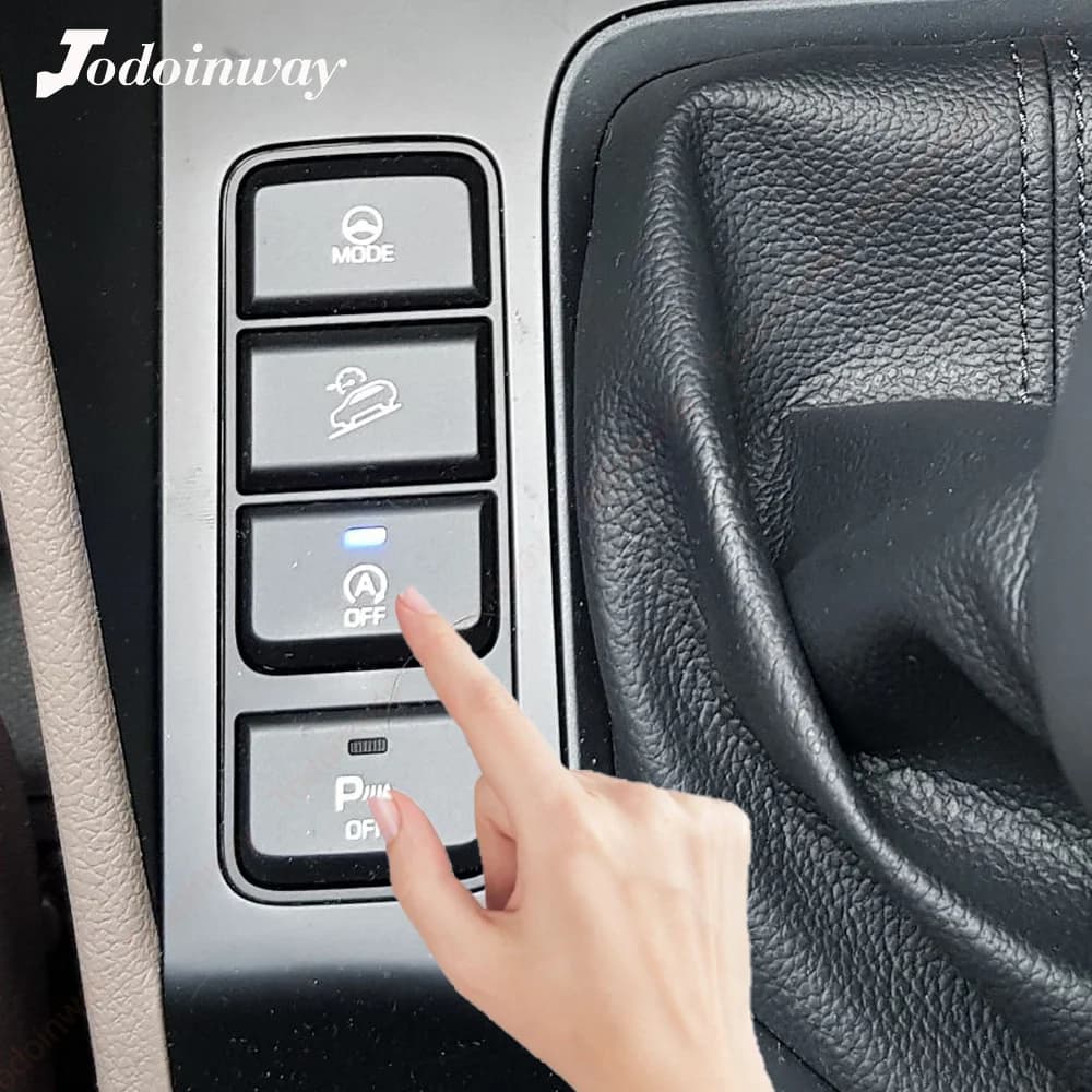 Bouton de démarrage et d'arrêt pour hyundai tucson 2015 – 2020, système de moteur automatique, dispositif d'arrêt, désactivation de l'éliminateur, accessoires