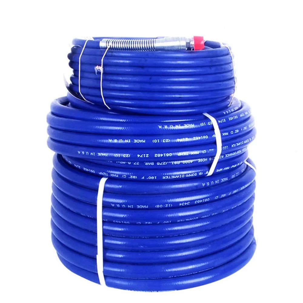 Tuyau haute pression 1/4'' BSP 3300 PSI pour pulvérisateur de peinture sans air, pièces détachées, 10m/15m/20m/30m