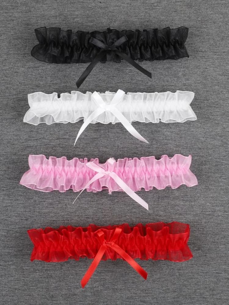 Anneau de jambe en dentelle pour femmes, Lingerie Sexy, jarretelles florales, ceinture, boucle de jambe, mariage, mariée, Cosplay, mode filles, anneau de bas