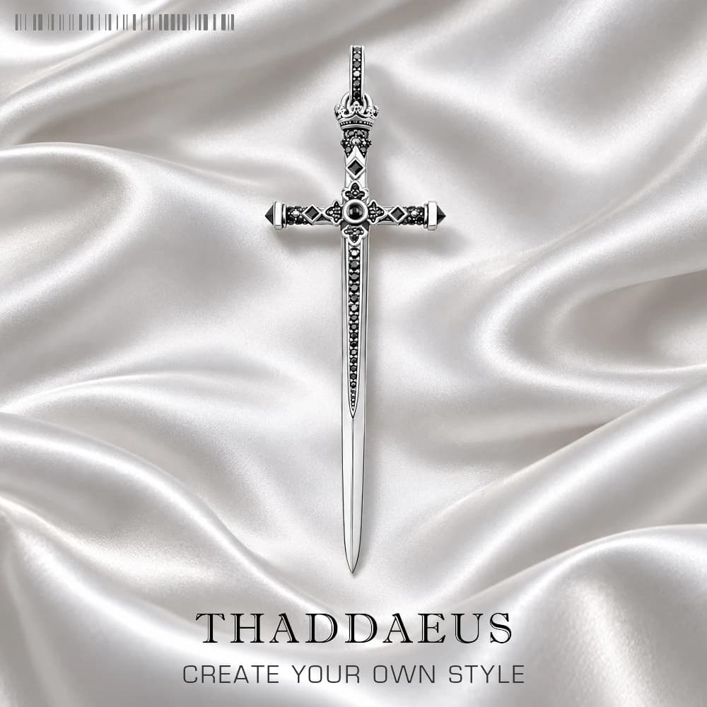 Pendentif épée royale, nouveaux bijoux Vintage d'été en argent Sterling 925, symbole de Courage, cadeau pour hommes et femmes