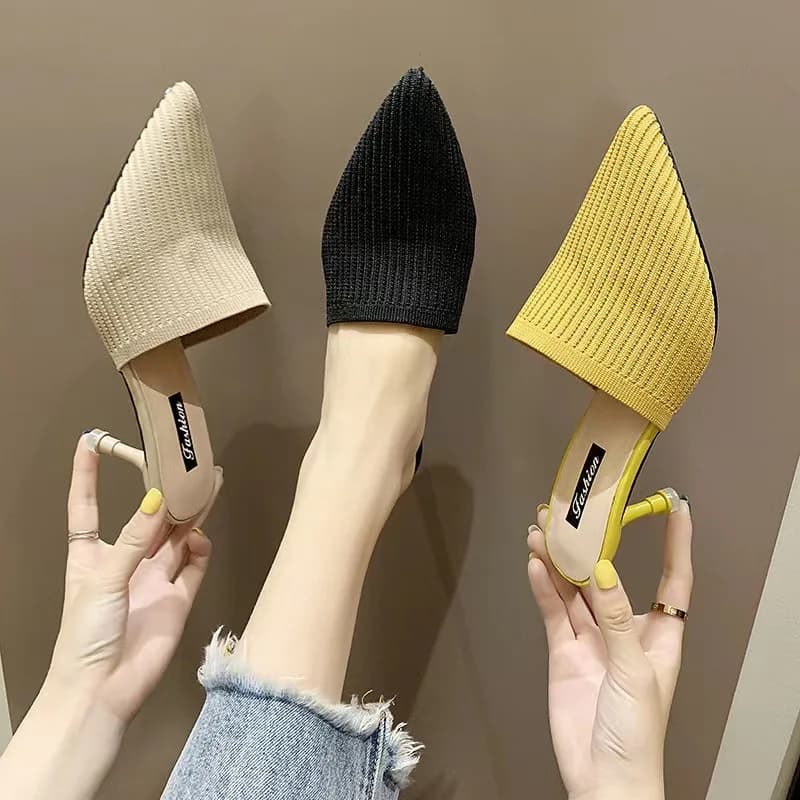 chaussures femme chaussons sandales femmes été claquette femme Comemore – Mules d'été pour femmes, tongs à la mode pour femmes, pantoufles de fête, de bureau, sandales plates, chaussures, nouvelle