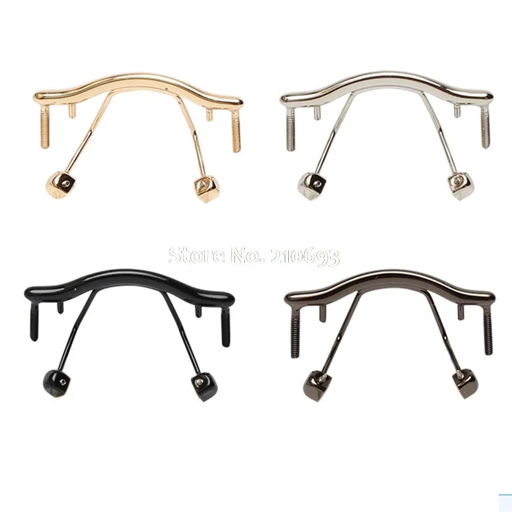 10 pièces lunettes plaquette nasale bras métal sans monture cadre optique pont plaquette nasale support lunettes accessoire lunettes pont noir or