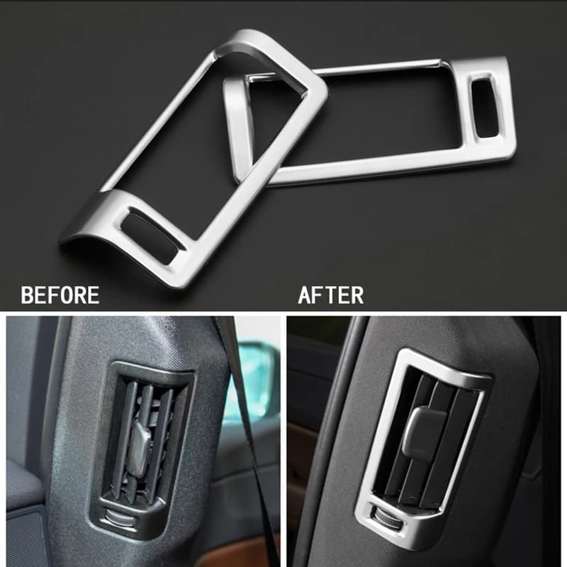 Cadre de Sortie d'Air de Colonne Centrale Arrière, Couvercle Décoratif Modifié, pour Volvo XC90 XC60 S90 V90 V90CC