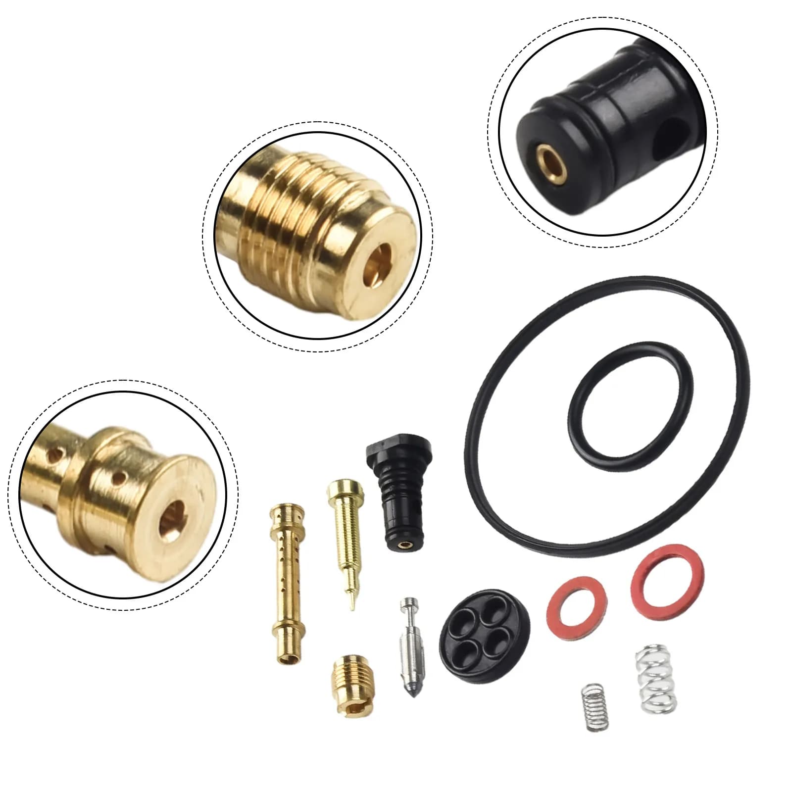 Kit de Réparation de Carburateur Honda, Johonneur, Ressorts, Assemblages pour GX160, GX200, 5,5 HP, 6,5 HP, 1601-Traité, 1-812