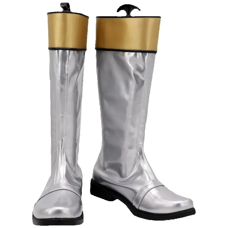 Bottes de Cosplay Super Sentai, chaussures à talons hauts, accessoires de Cosplay d'halloween