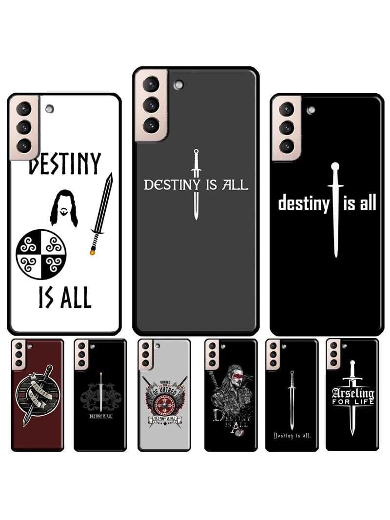 Uhtred-Coque de téléphone portable en silicone, étui pour Samsung Galaxy S21 S20 FE S8 S9 S10 Plus Note 10 20 S22 S23 Ultra