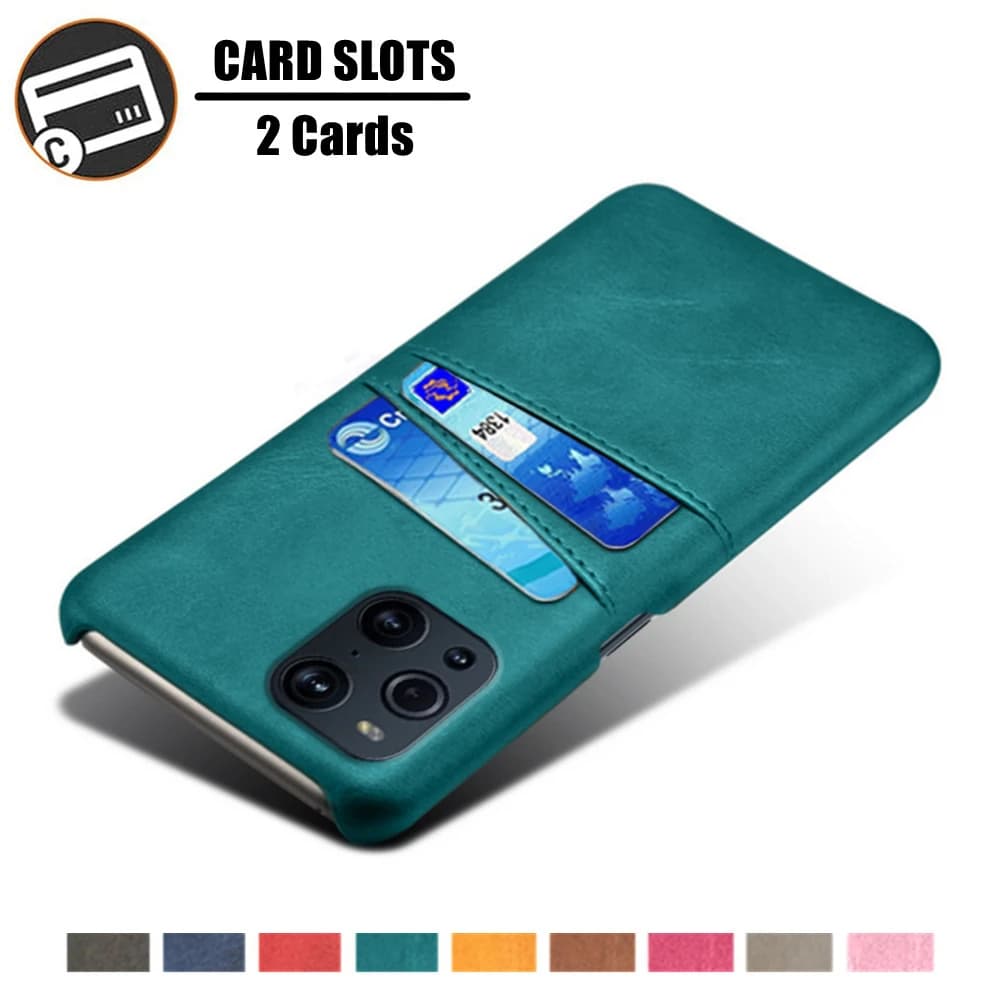Housse en cuir PU de luxe pour OPPO Find X3 Pro Lite Realme X7 GT Neo Card Slots Case pour Reno 4 5 Pro A94 A93 A74 A55 A54 5G Funda