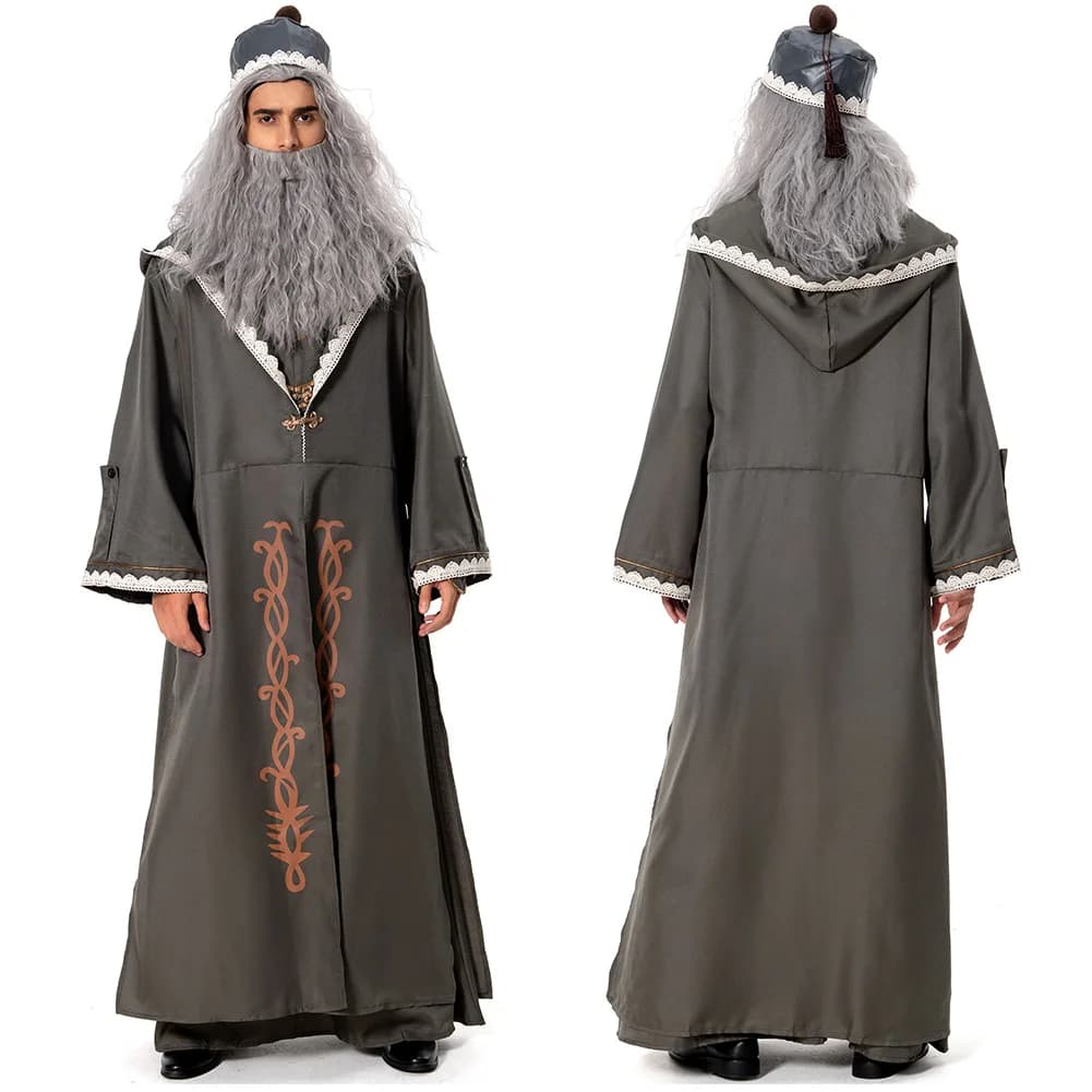 Dumbulin Ore Cosplay Costume pour adultes, robe Everak, chapeau, tenue, ensemble complet, Halloween, carnaval