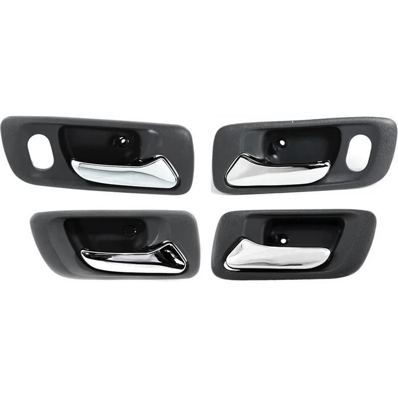 Poignée de porte intérieure de voiture 4 pièces/ensemble gris, accessoires de poignée de porte avant et arrière pour Honda Accord 1998 – 2002