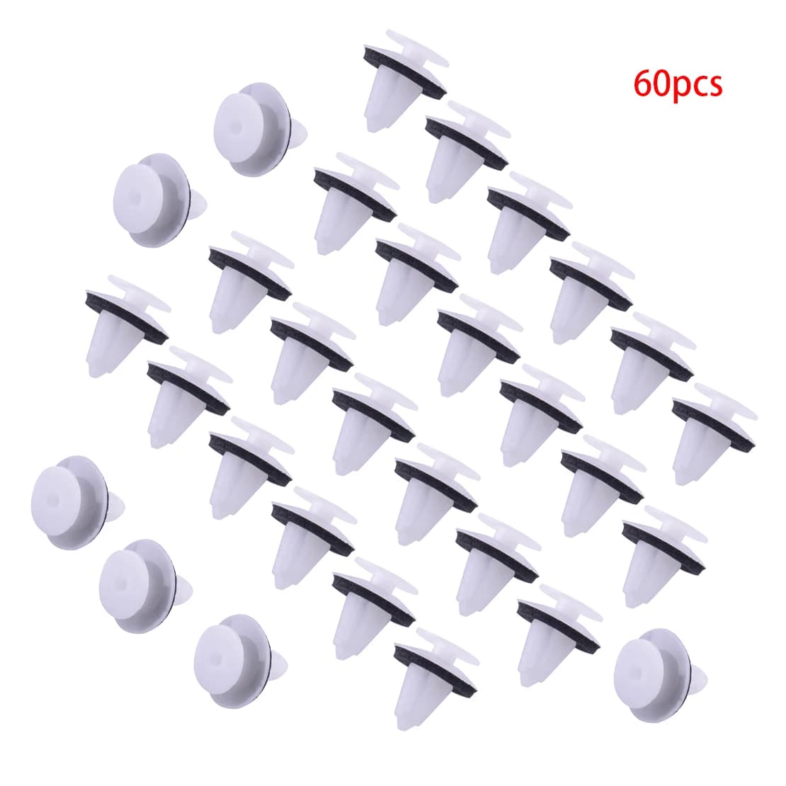 Clips de fixation de panneau de porte de voiture, en plastique, adaptés à Mercedes Benz R129 W202 W203 W211, 60 pièces, 0119887678 011 988 76 78