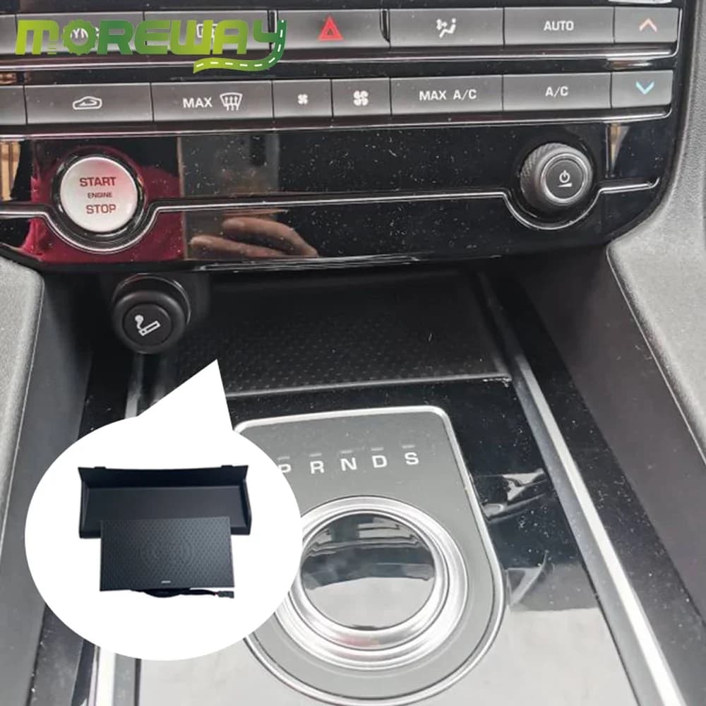 Station de charge sans fil rapide, chargeur de téléphone pour Jaguar XE XF XFL F-Pace 2016 2017 2018, support de téléphone portable, accessoires intérieurs