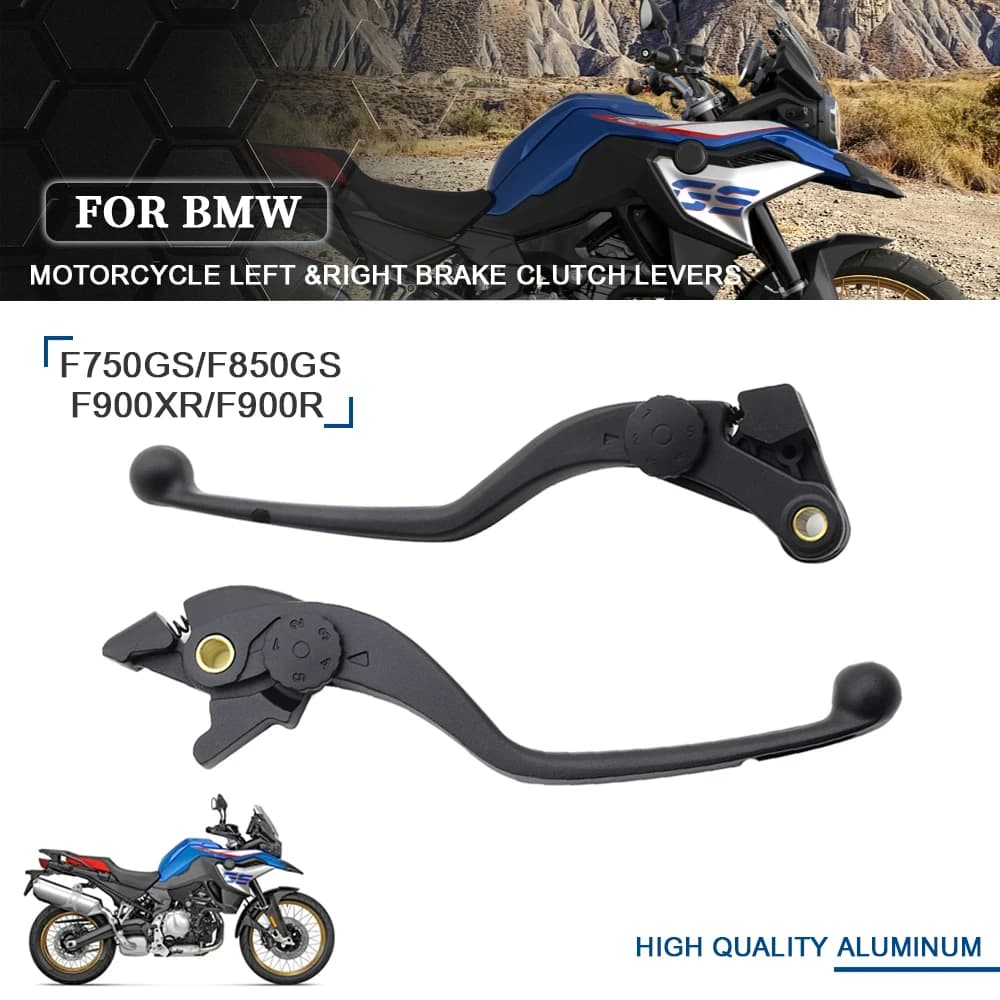 Leviers de Frein et d'Embrayage pour Moto, Accessoires pour BMW F850GS, Fenecout GS, F900R, F900Poly, 2018, 2019, 2020, 2021, 2022, 2023