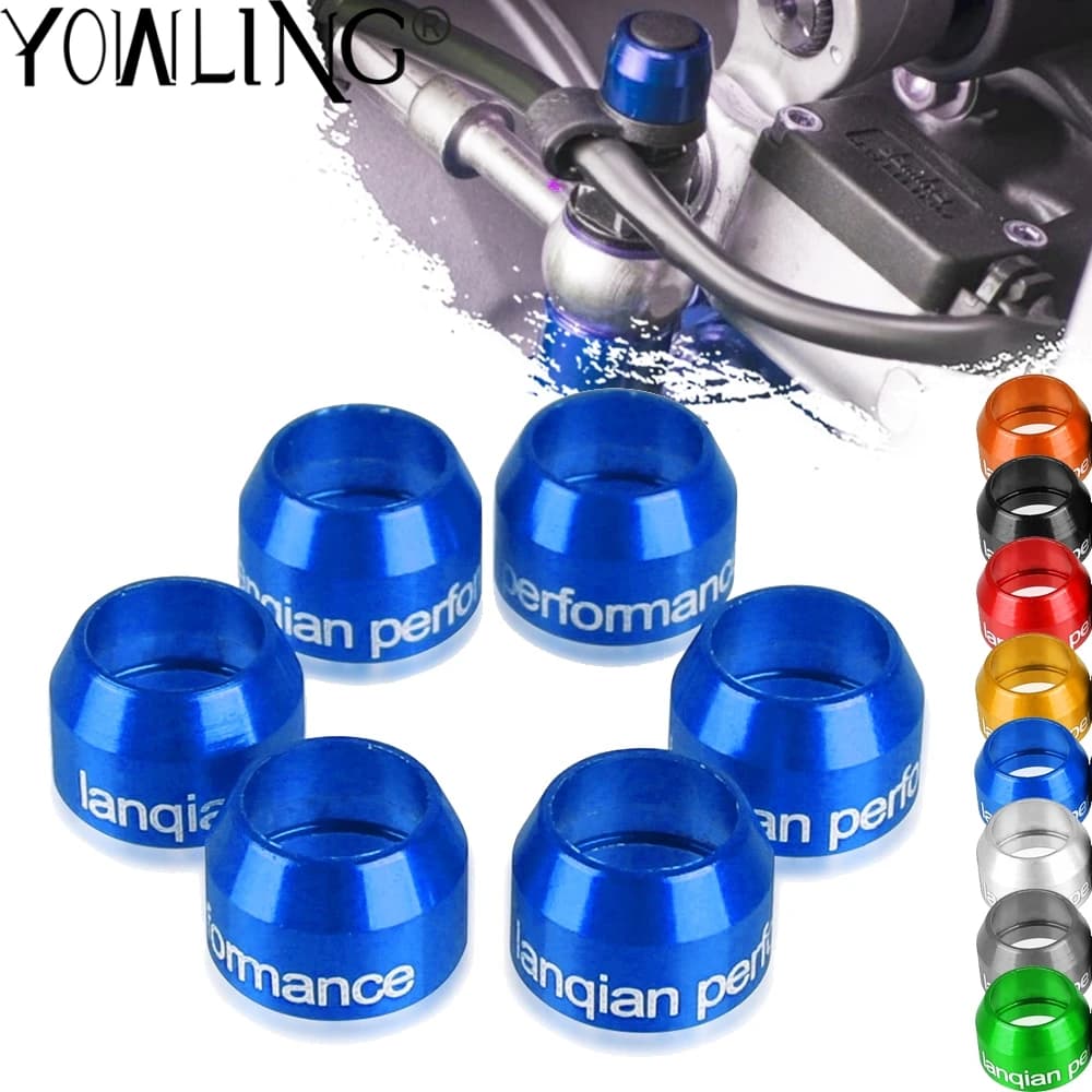 Kit de couvercle de Valve de purge de billette de moto, pour YAMAHA FZ1 FZ6 FZ8 MT-01 MT-07 MT-09 MT-10 XJ6 YZFR1 YZFR6 MT YZF 01 07 09 10 R1 R6