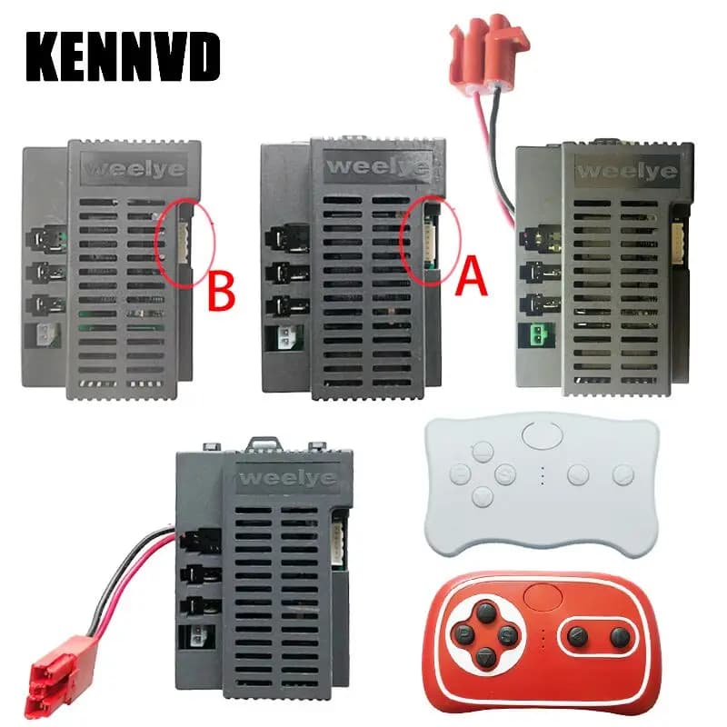 Weelye Wellye Berica 12V 24V RX37 RX30 RX74 haute puissance pour enfants électrique monter sur voiture télécommande boîte récepteur carte mère
