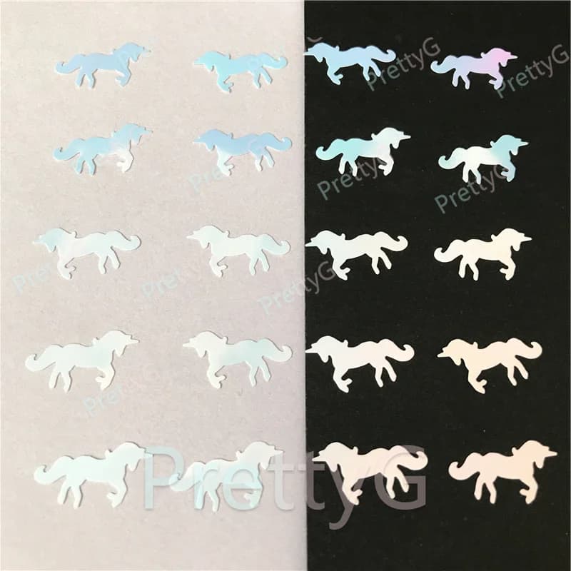 PrettyG-Paillettes en Forme d'Ornes de Nairobi pour la Décoration des Ongles, Accessoires de Maquillage en Résine, Artisanat d'Art Exécutif DIY, 1 Boîte