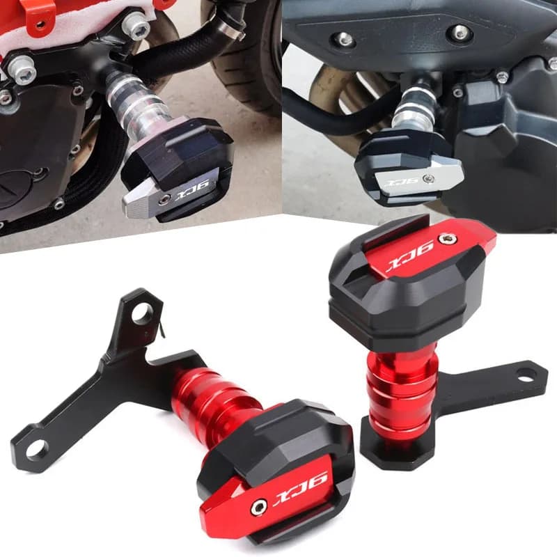 Accessoires de moto Protection contre les chutes cadre curseur carénage garde Anti Crash Pad protecteur pour YAMAHA XJ6 DIVERSION XJ-6