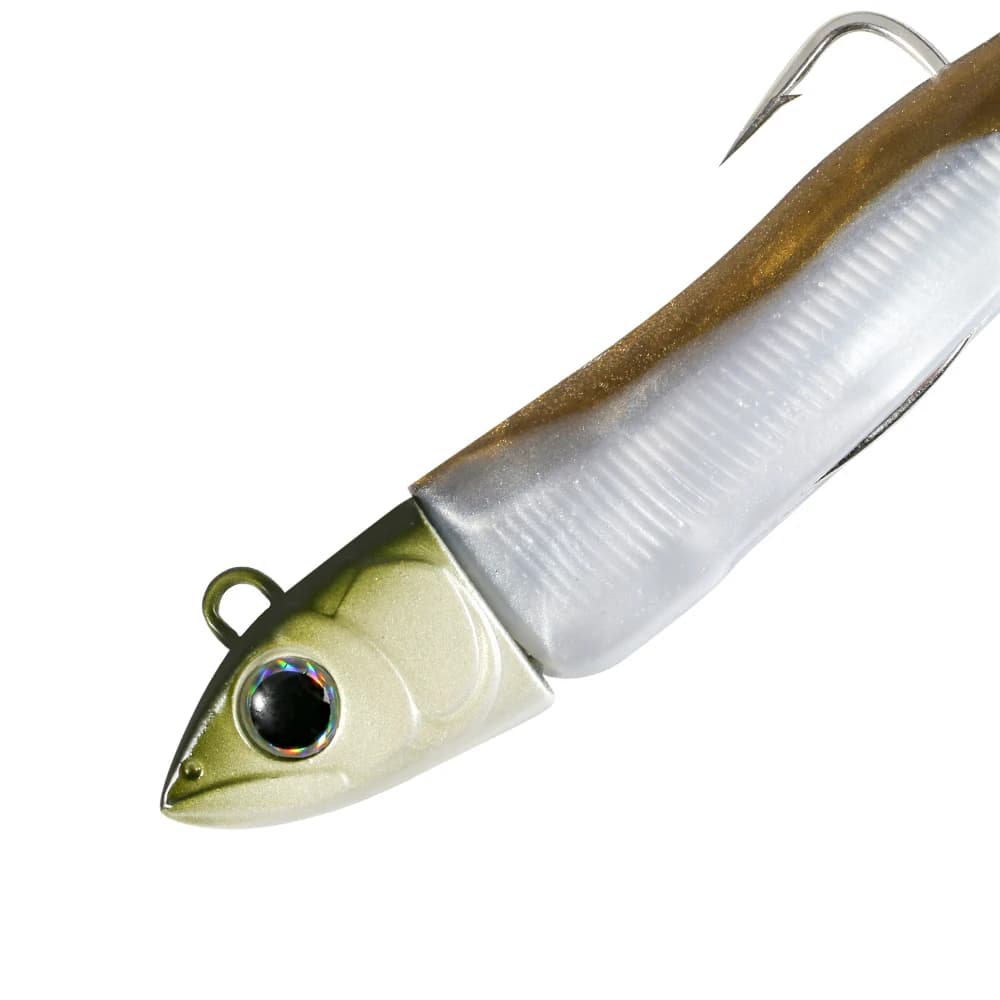 Leurre Souple Hunthouse Barret Minnow 7g/12g/25g/40g/60g/90g/120g Easy Shiner pour la Pêche au Bar et au Brochet