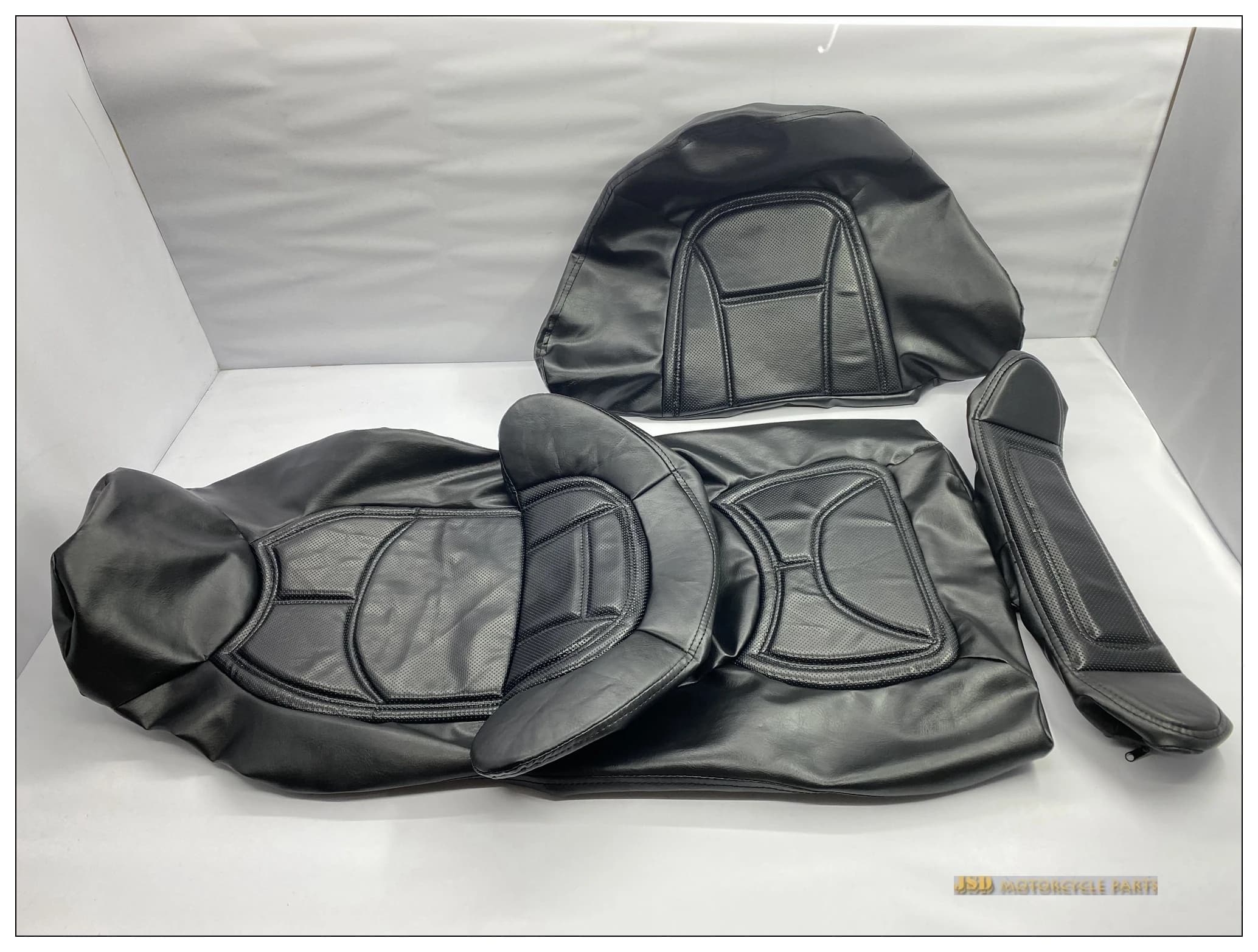 Ensemble complet de housses de siège, cuir de siège, adapté pour Honda Golden Wing GL1800 2001-2011, 2012-2017