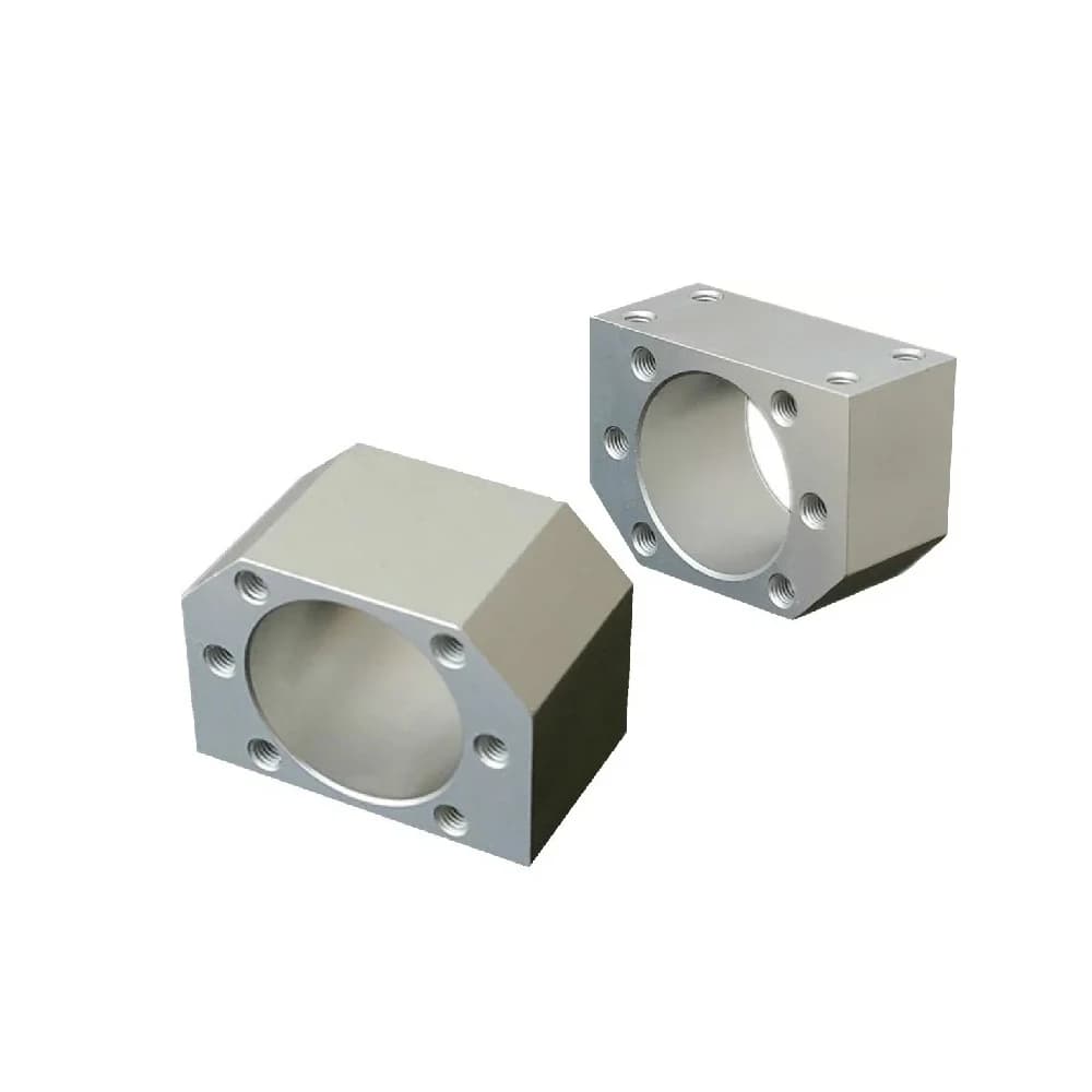 Support de montage DSG12H/16H/20H/25H/32H/40H BSG1616/2020/2525/3232, pièces CNC, boîtier d'écrou de vis à billes adapté pour SFU2005 /2004/2010