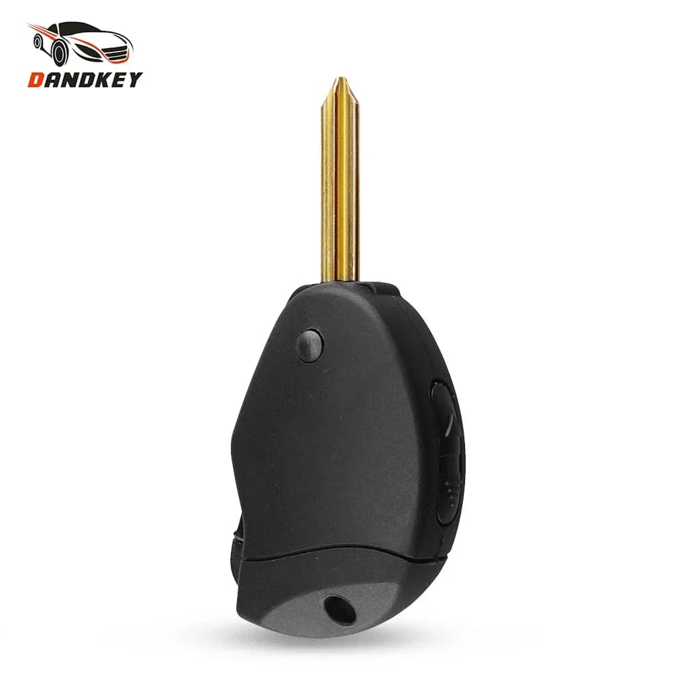 Clé de voiture avec 2 boutons pour citroën évasion, Synergies, Xsara, Xantia, utilisation de liens sur le côté, télécommande, coque, étui, Fob