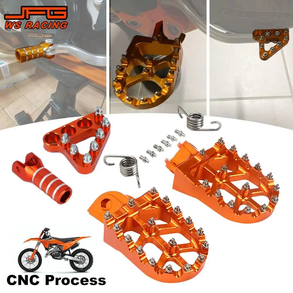 Repose-pieds de moto, embout de levier de vitesses, pédales de repose-pieds pour KTM SX SXF XC XCF EXC EXCF XCW XCFW 125 150 200 250 300-530 JFG