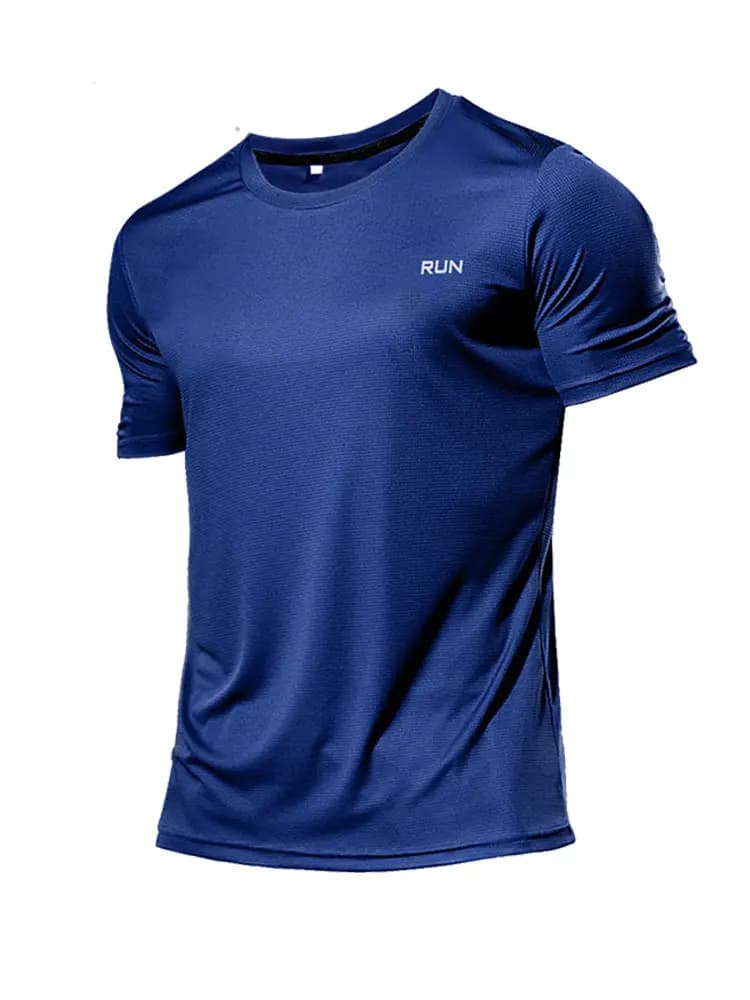Maillot de Course à Séchage Rapide pour Homme, TShirt de Football, Vêtements de Sport, Fitness, Compression