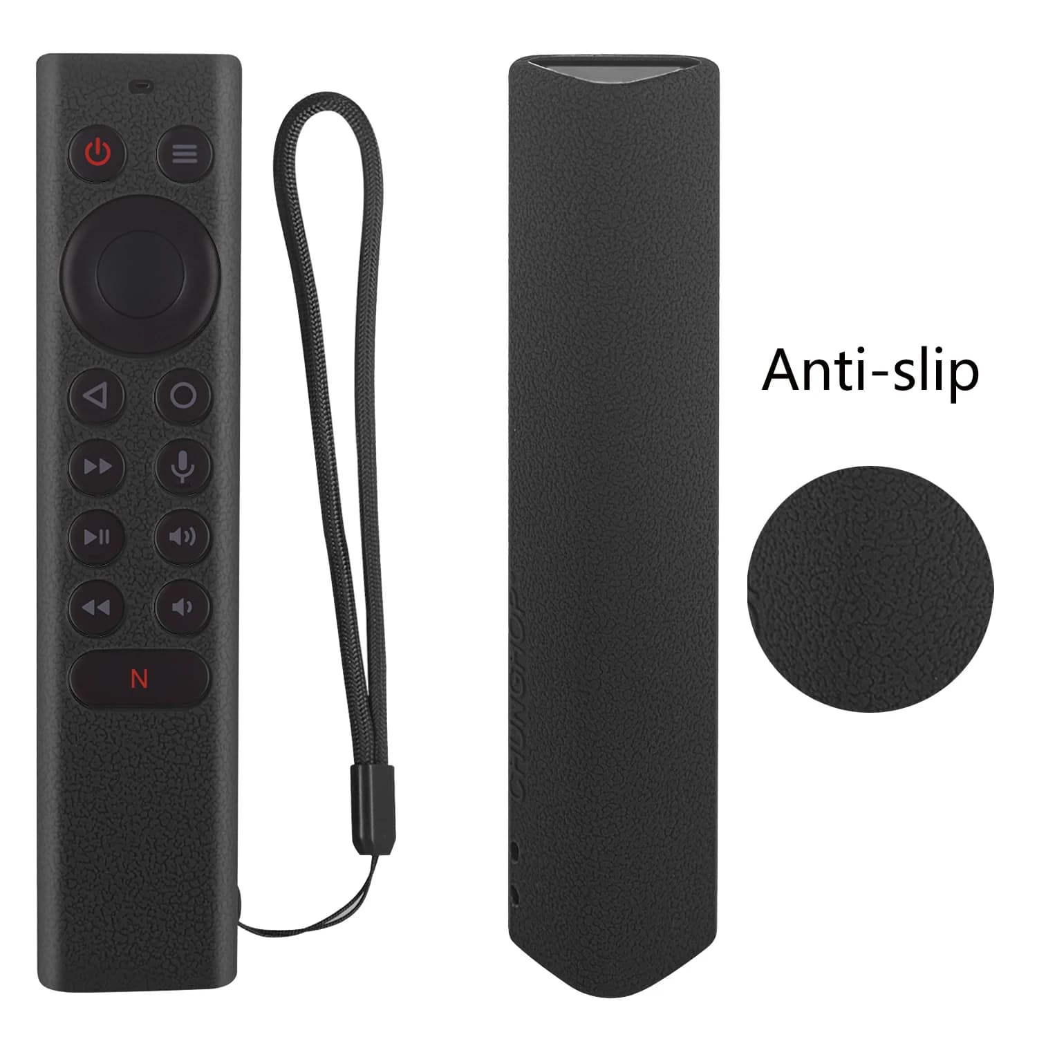 Housse de protection antichoc pour télécommande Nvidia Shield TV Pro HDR, en Silicone, Anti-chute, antidérapante, manchon souple
