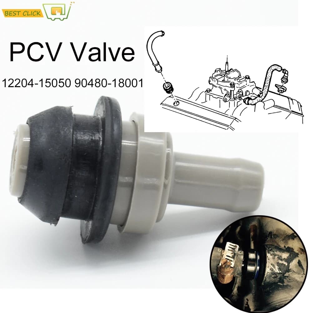 Oeillet de Valve PCV pour voiture, pour Toyota Corolla Celica 93-97 12204-15050 90480-18001, pour Chevrolet Tracker Suzuki Swift Vitara
