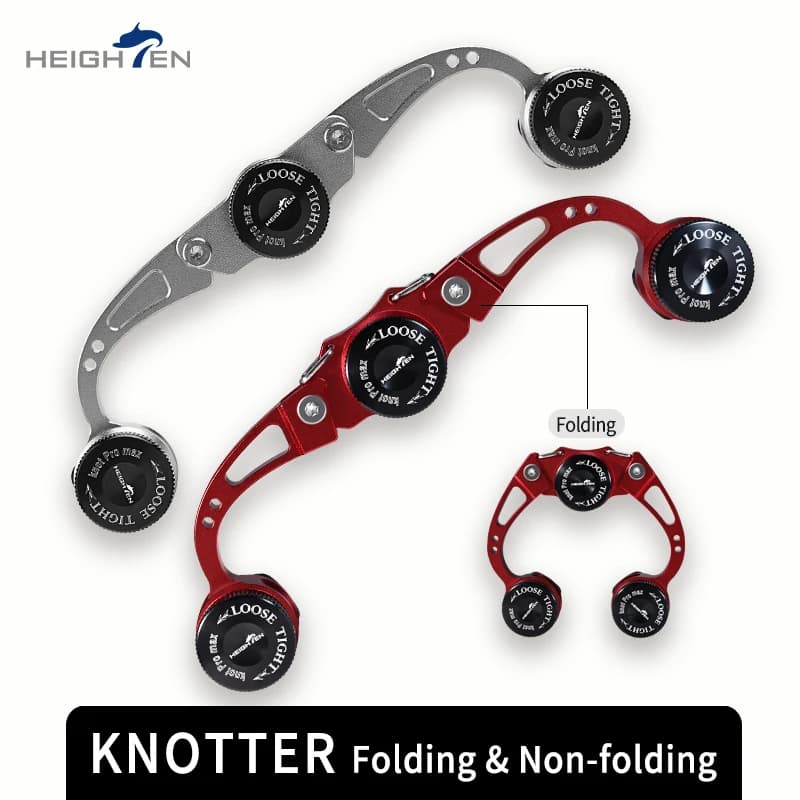 HEIGHTEN Machine à nouer les lignes de pêche GT FG PR, Enrouleur de bobines de fil, Dispositif de connexion pour ligne et fil, Accessoires