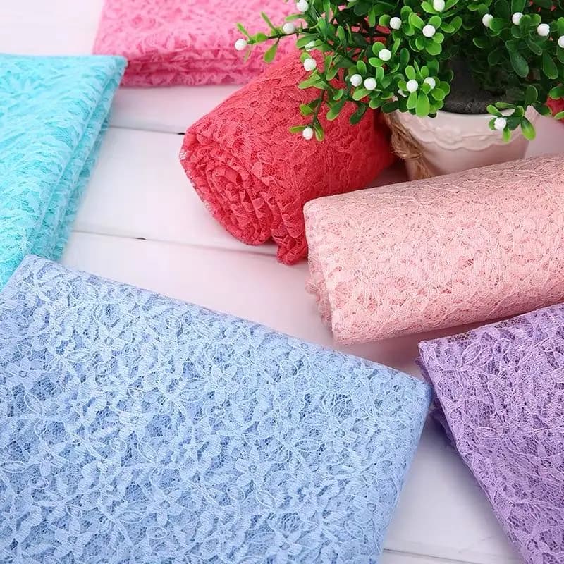 Tissu africain en dentelle française haut de gamme, Tulle brodé de fleurs, filet transparent en dentelle pour mariage, haute qualité