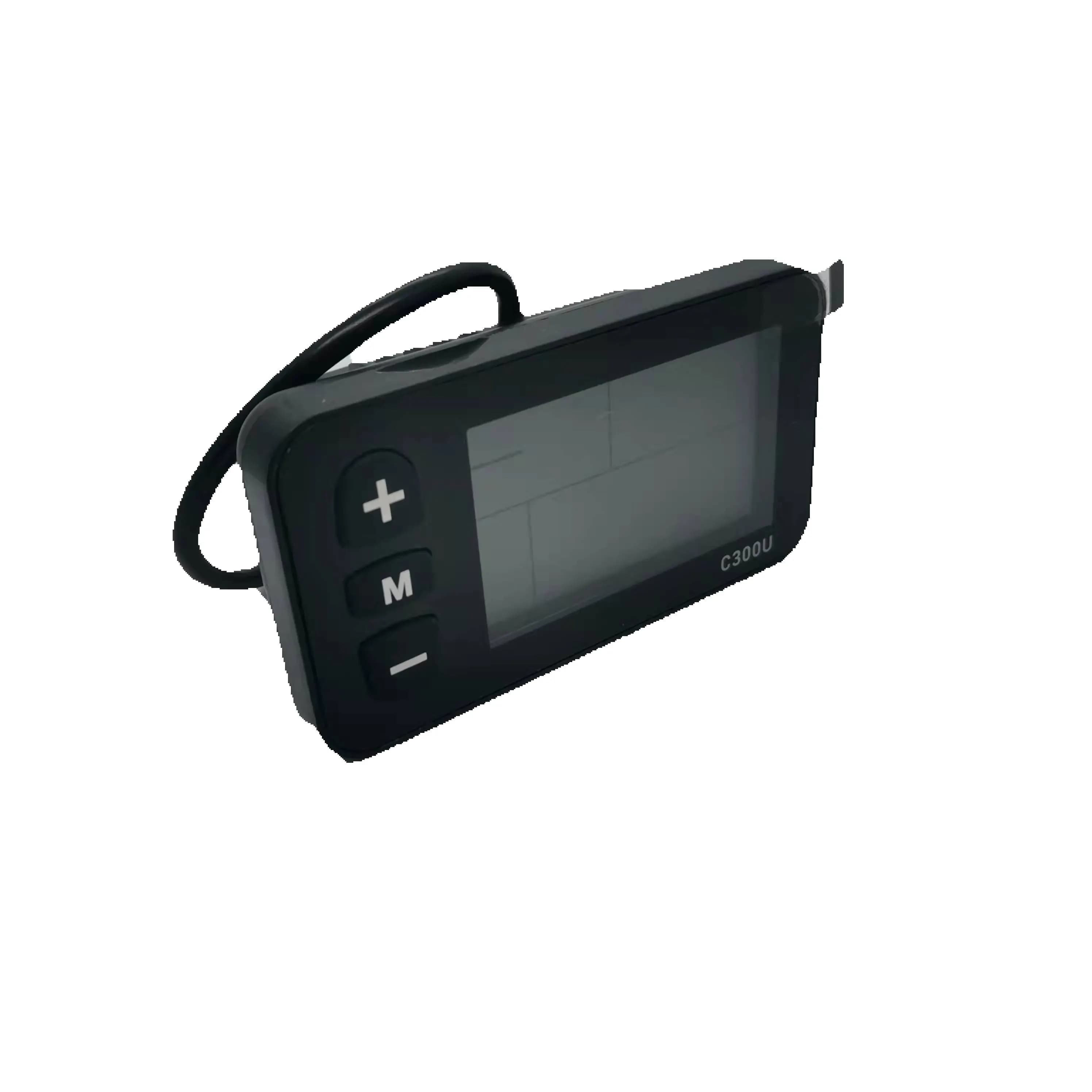 Bigstone Intelligent LCD C300U affichage (personnalisé) moniteur de vélo électrique e-bike Speeder pièces mis à jour panneau Bafang LED TFT Kit