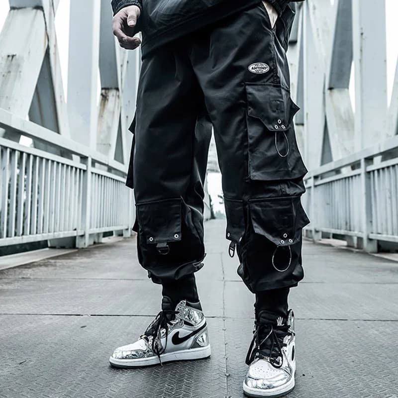 Pantalon Streetwear Hip Hop pour Homme, High Street Fashion, Techwear Harajuku, Running Pocket Linens, Mn Korean Male Clothing