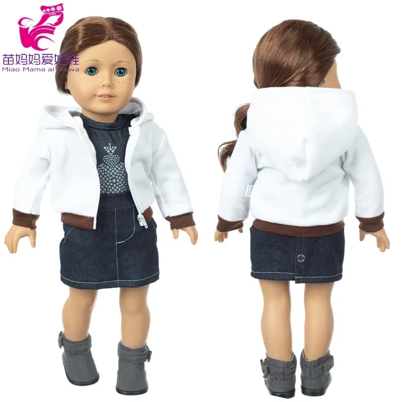 Vêtements de poupée américaine OG pour fille de 18 pouces, manteau 40 Cm, jupe de poupée, tenues, cadeaux pour enfants filles