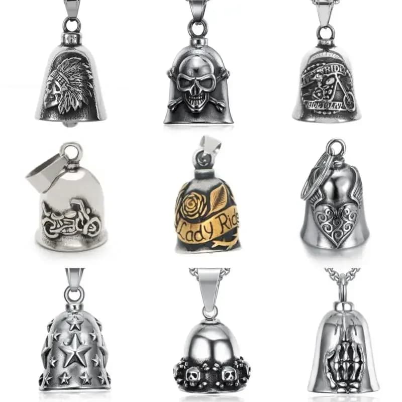 Nouveau Collier Pendentif Moto en Alliage Poli pour Homme, Breloque Tendance, Bijou Cadeau