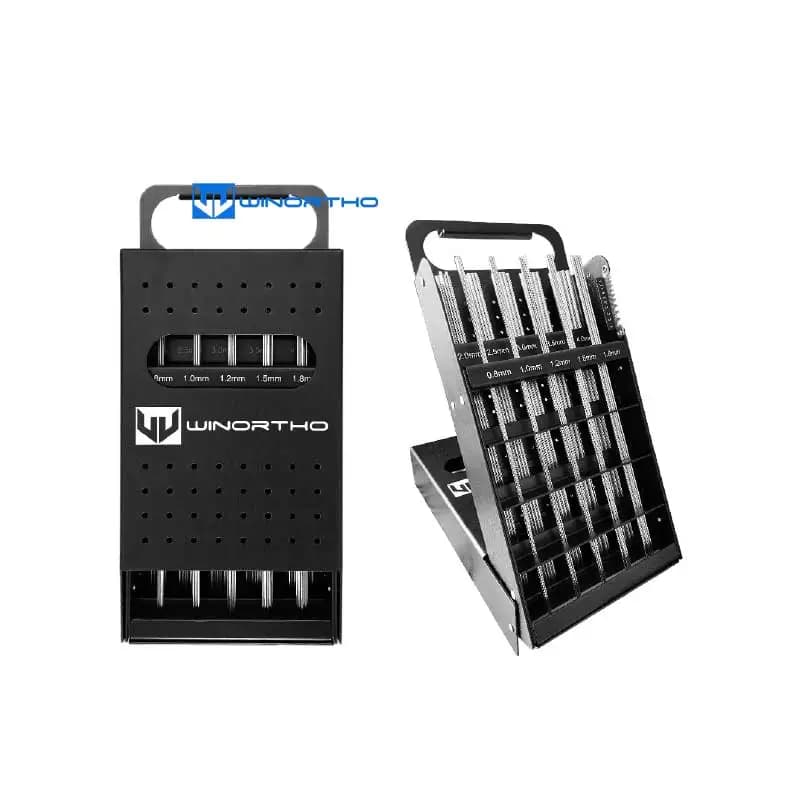 Kirschner – boîte à instruments orthopédiques, conteneur d'équipement vétérinaire, implants à broches, outils chirurgicaux pour animaux de compagnie