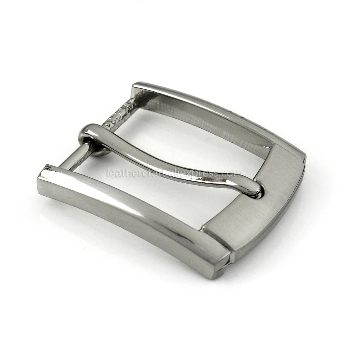 Boucle de ceinture en métal Tri Glide pour hommes, 30mm, 1 pièce, barre centrale centrale, boucle à broche unique, ceinture en cuir, bride, licou, réglage du harnais