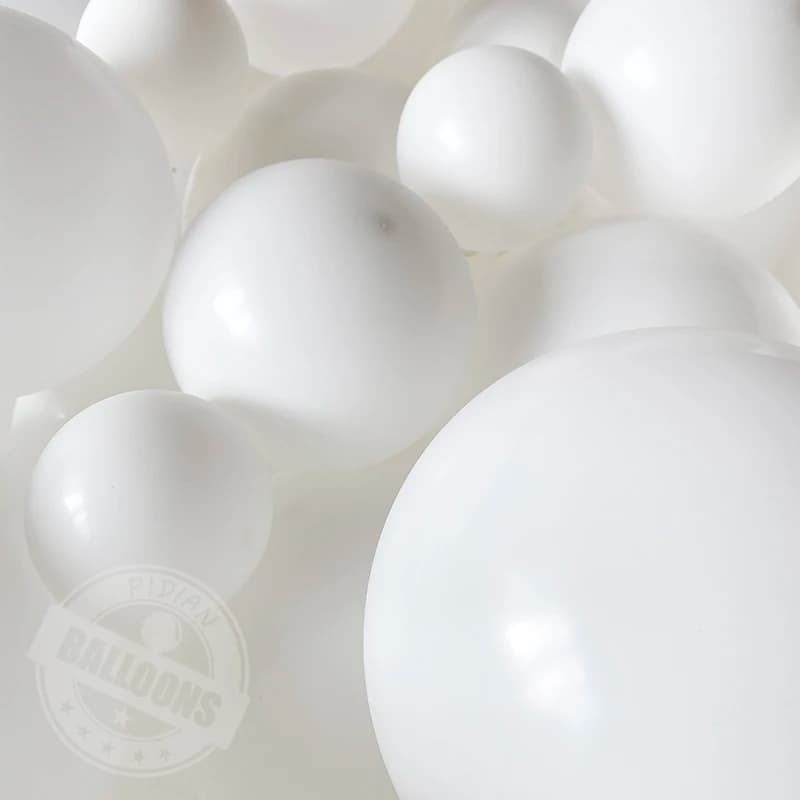 Ballons blancs en Latex doré, 5/10/12/18/36 pouces, décoration couronne d'arc pour anniversaire et mariage, réception-cadeau pour bébé, vente en gros