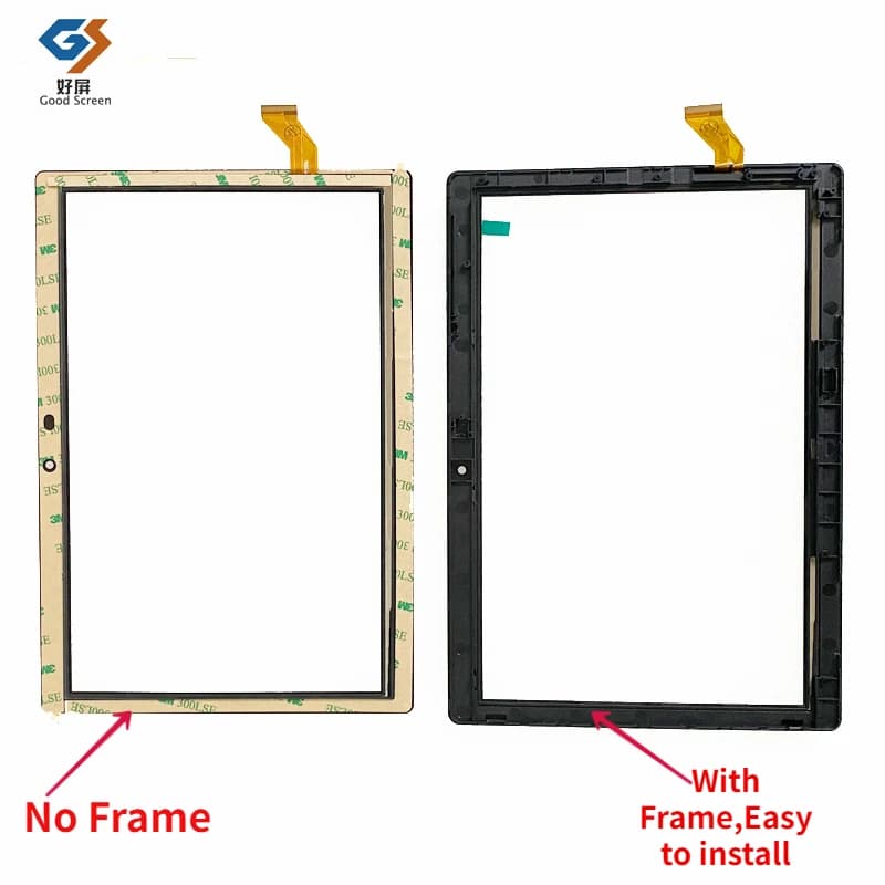 Panneau d'écran tactile pour tablette Vankyo MatrixPad S30, 2.5D, 10.1 pouces, Hébergements eur extérieur, capteur en verre avec cadre en plastique, nouveau