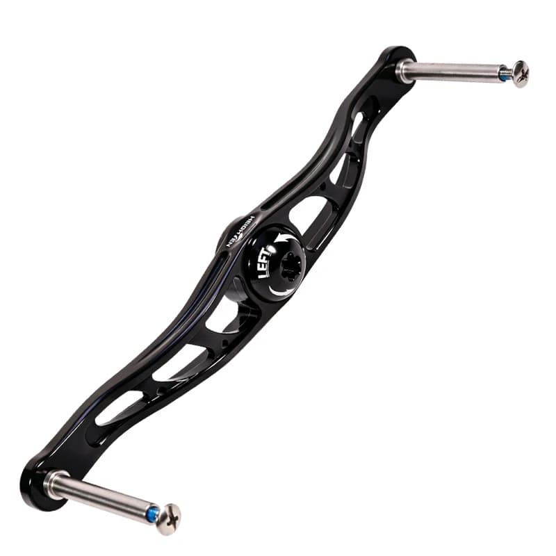 Poignée de moulinet de pêche HEIGHTEN 115mm/130mm sans bouton pour moulinets Shimano & Daiwa Abu