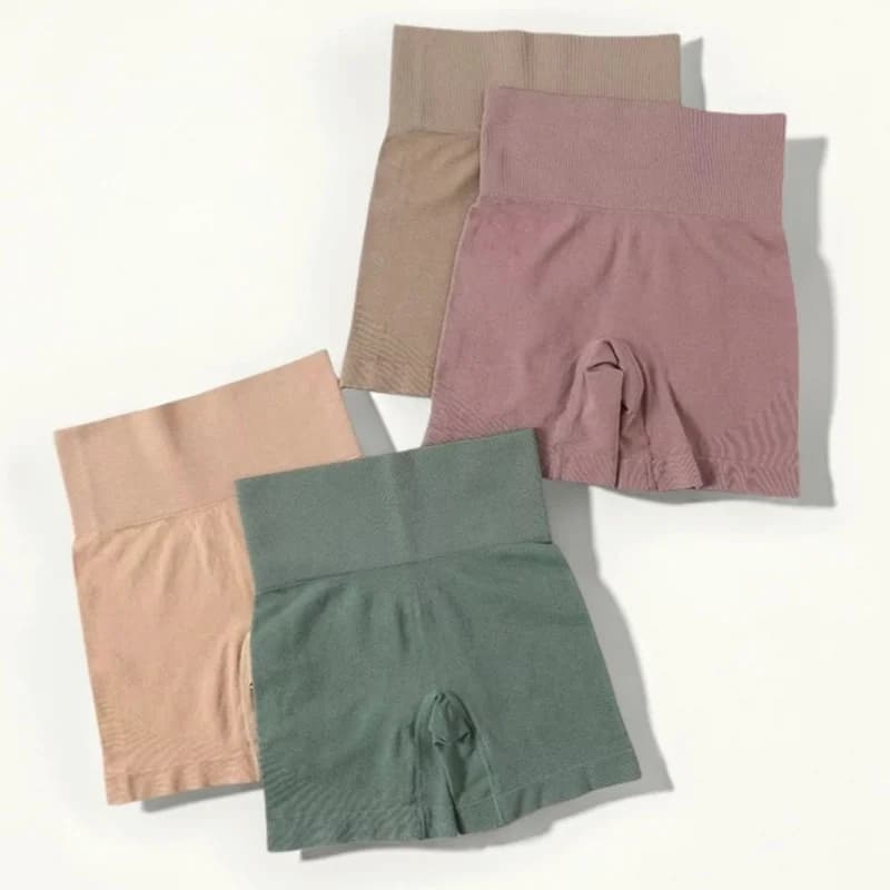 TUNIControl-Culotte taille haute sans couture pour femme, short de levage de hanche, pantalon de sécurité, boxer de sport fitness, sous-vêtement