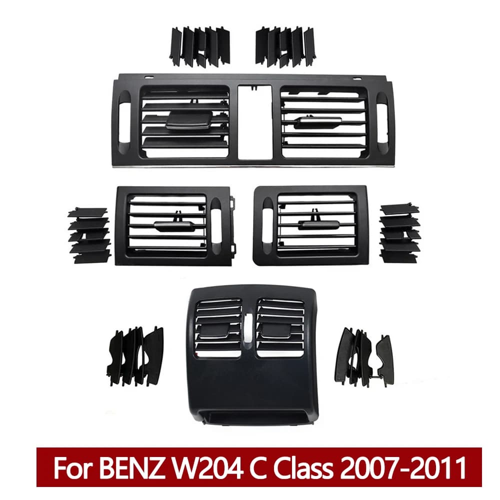 LHD RHD W204 climatiseur AC Grille de ventilation panneau de couverture de sortie pour Mercedes Benz classe C C200 C220 C230 C260 C300 C350 2007-2011