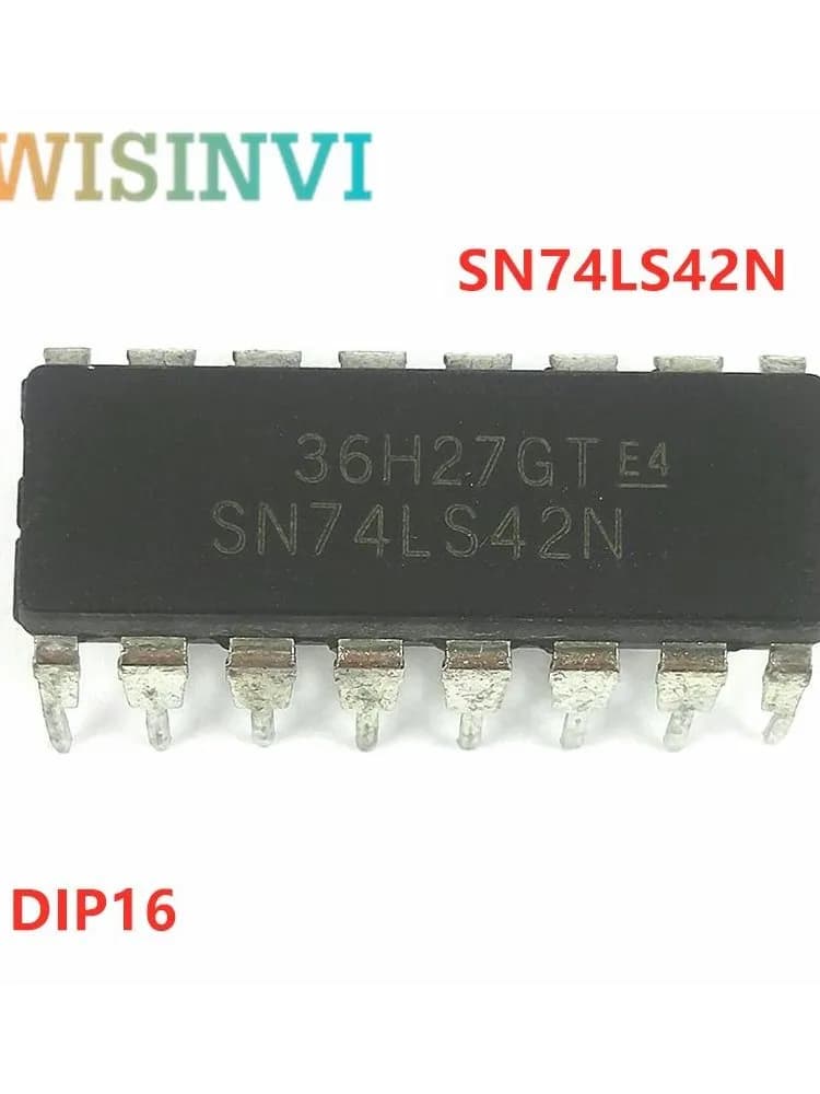 Lot de 10 pièces, modèles SN74LS42N HD74LS42P 74LS42 DIP16 & SN74LS45N HD74LS45P 74LS45 DIP16 & SN74LS47N HD74LS47P 74LS47 DIP16